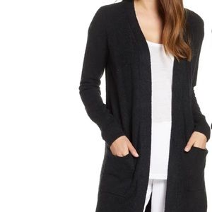 Barefoot Dreams Cozy Chic Ultra Lite Hooded Cardi